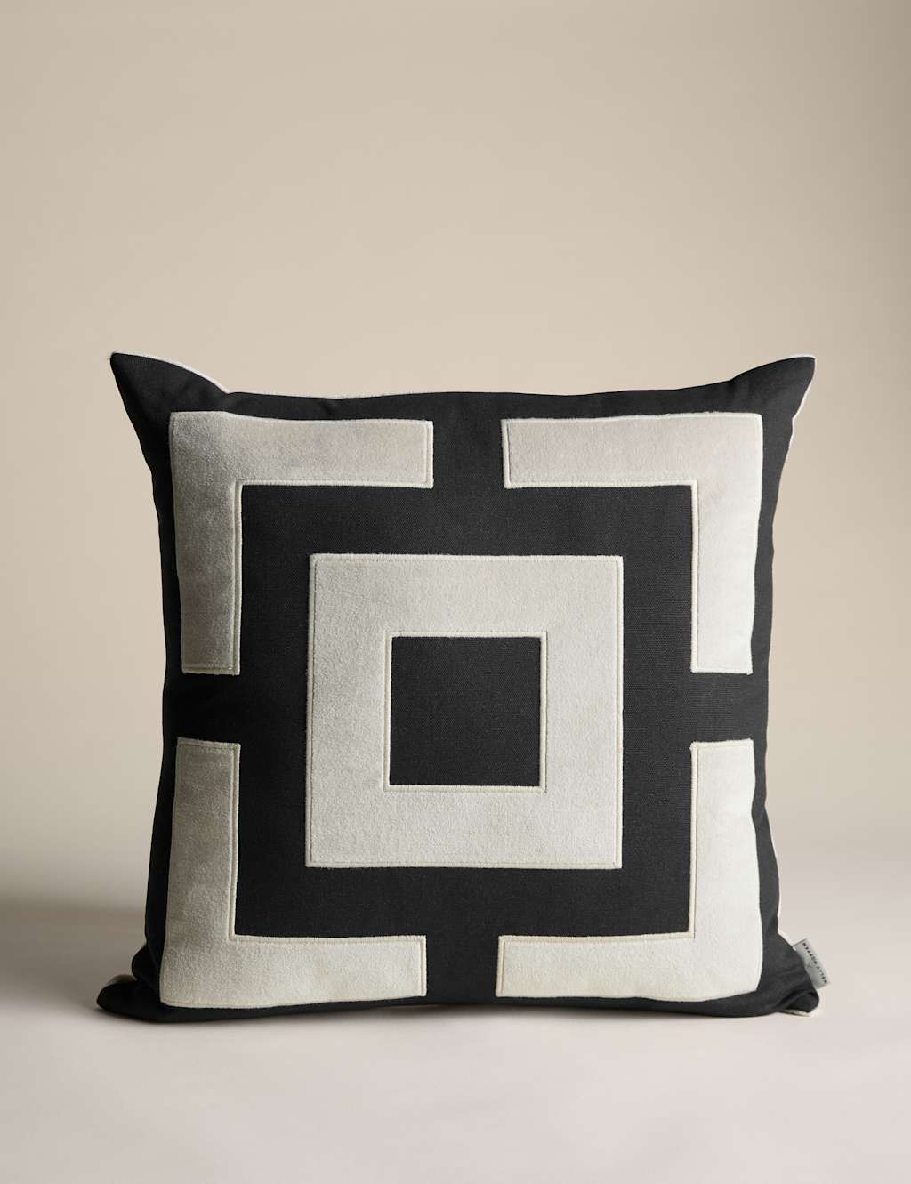 Box Applique Square Cushion 2 of 5