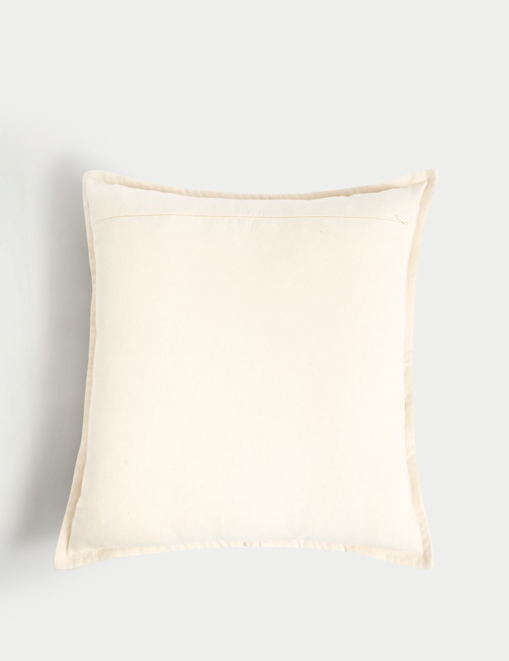 Pure Cotton Geometric Embroidered Cushion 3 of 4