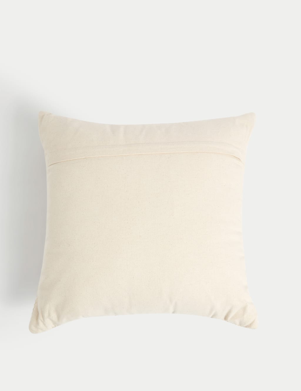 Pure Cotton Geometric Embroidered Cushion 3 of 4