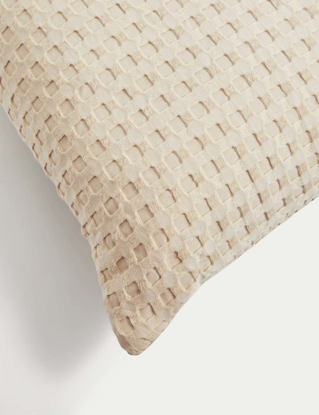 Pure Cotton Waffle Cushion 3 of 3