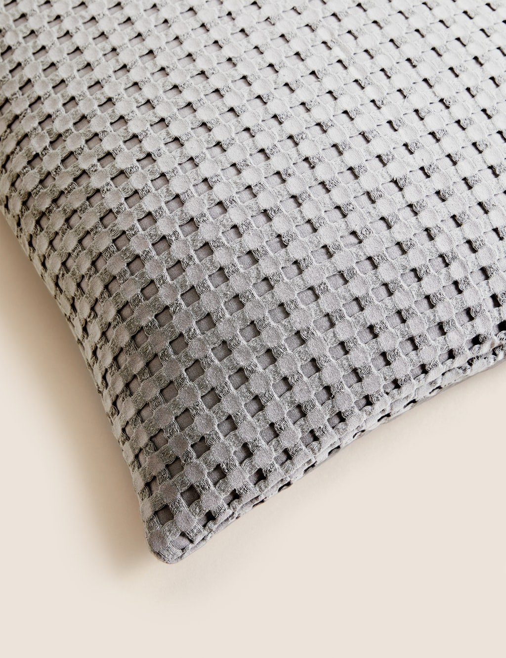 Pure Cotton Waffle Cushion 4 of 5