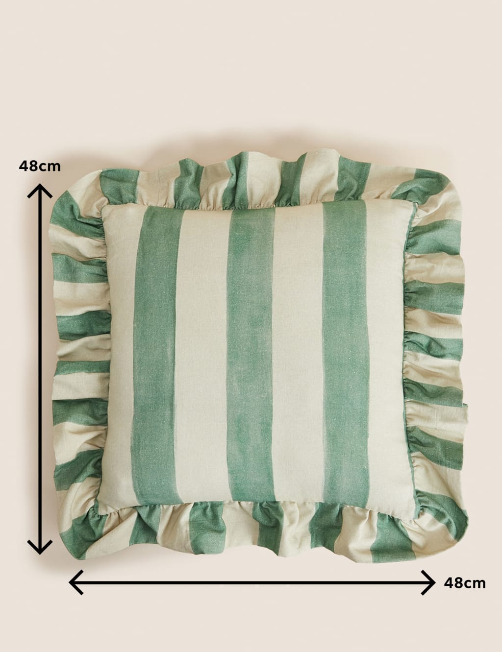 Pure Cotton Striped Cushion 6 of 6