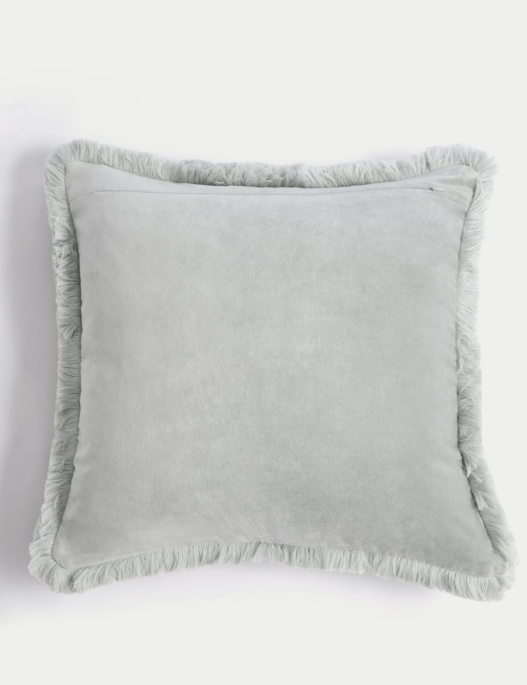 Pure Cotton Floral Fringed Cushion 3 of 5