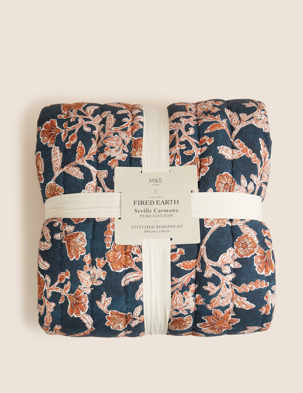 Seville Carmona Pure Cotton Bedspread 5 of 7