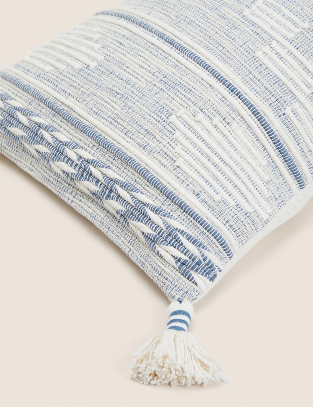 Seville Amar Large Textured Bolster Cushion 5 of 6
