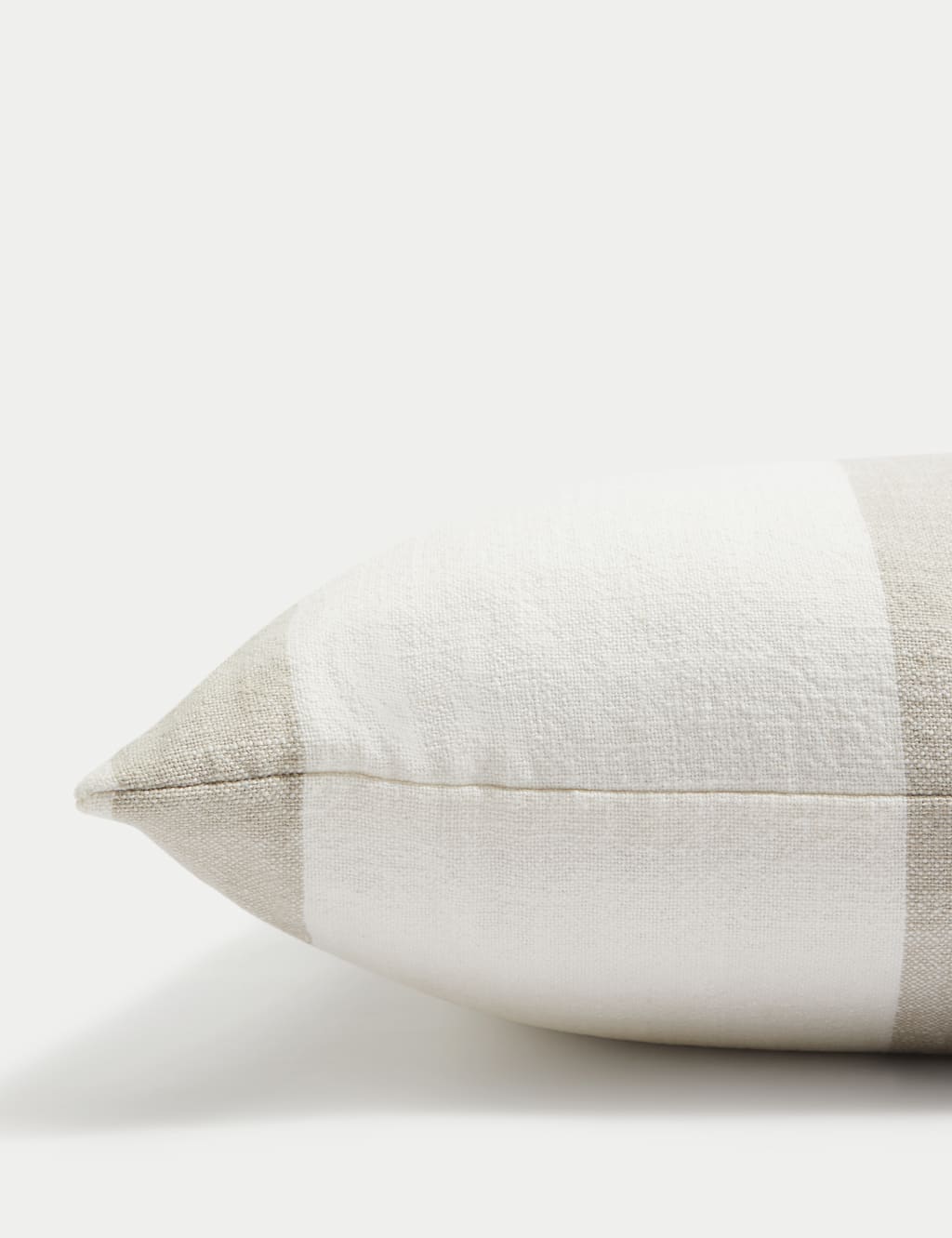 Pure Cotton Checked Cushion 2 of 5