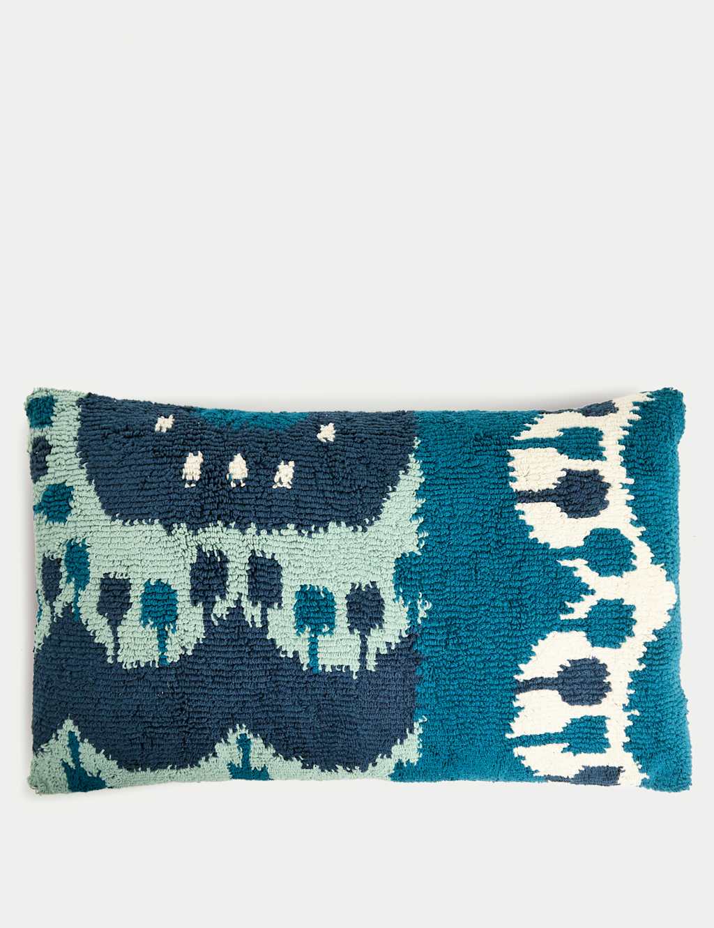 Kiso Cotton Rich Loop Stitch Bolster Cushion 1 of 4