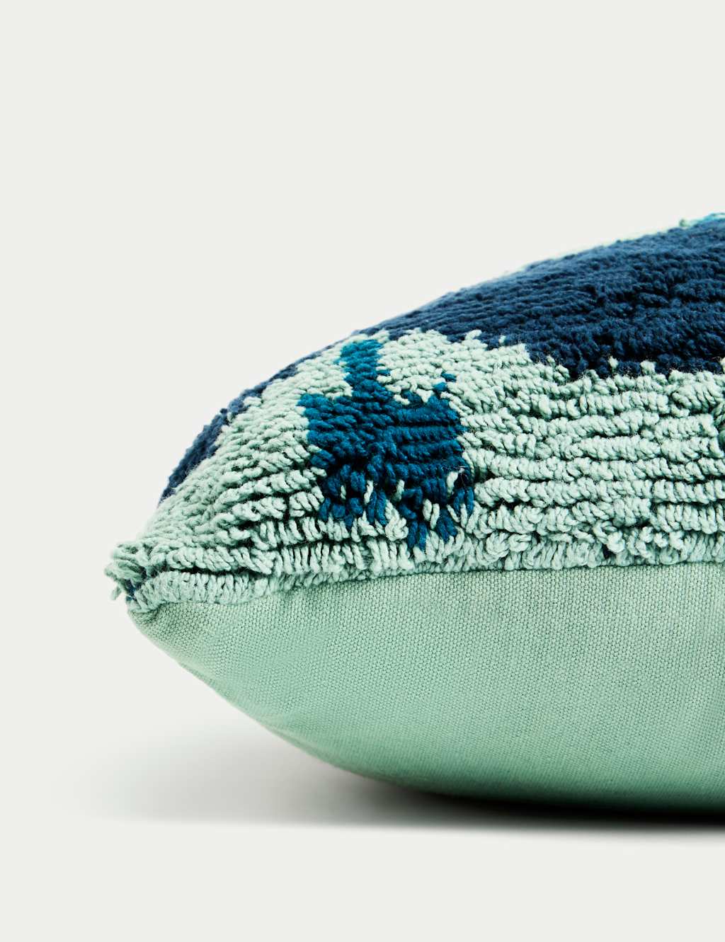 Kiso Cotton Rich Loop Stitch Bolster Cushion 2 of 4
