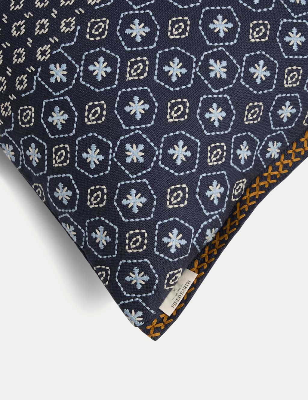 Pure Cotton Kouya Embroidered Cushion 4 of 6