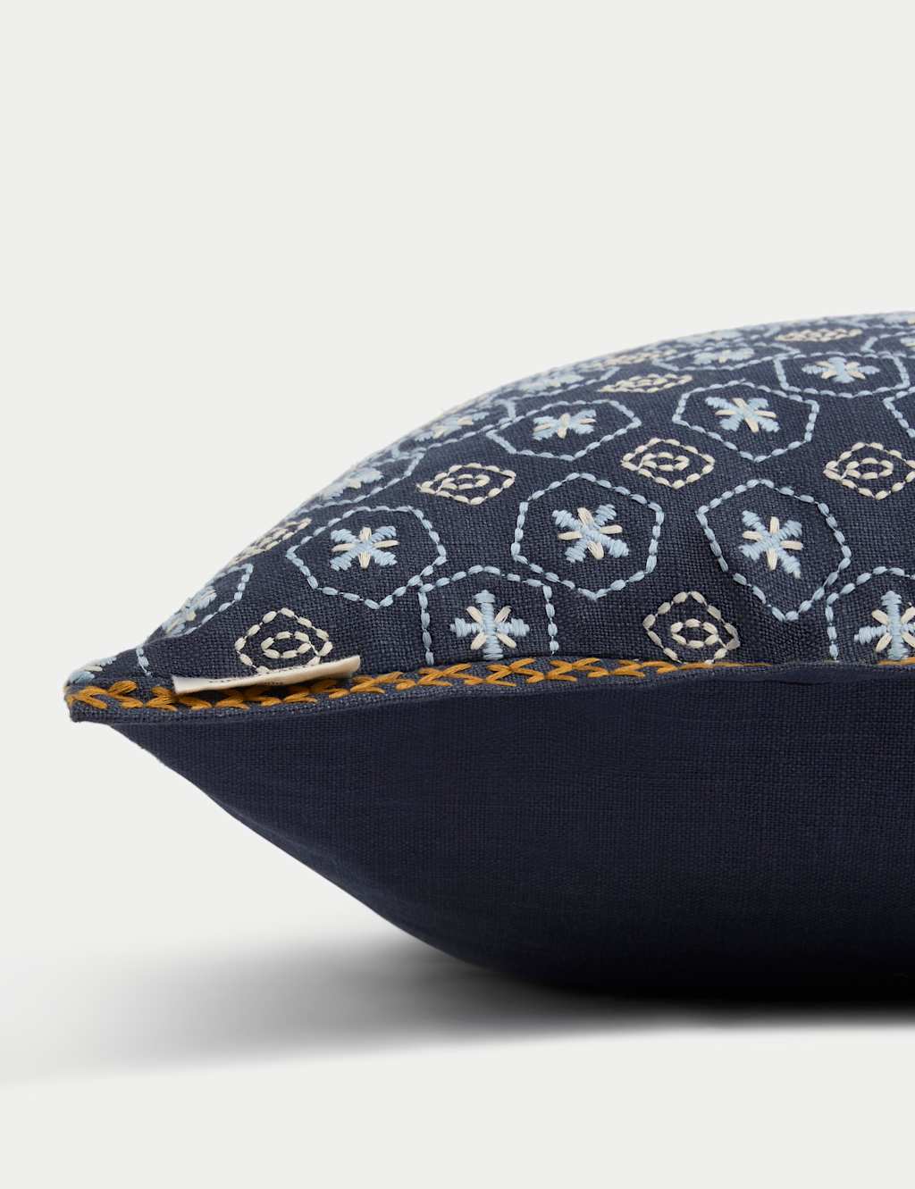 Pure Cotton Kouya Embroidered Cushion 2 of 6