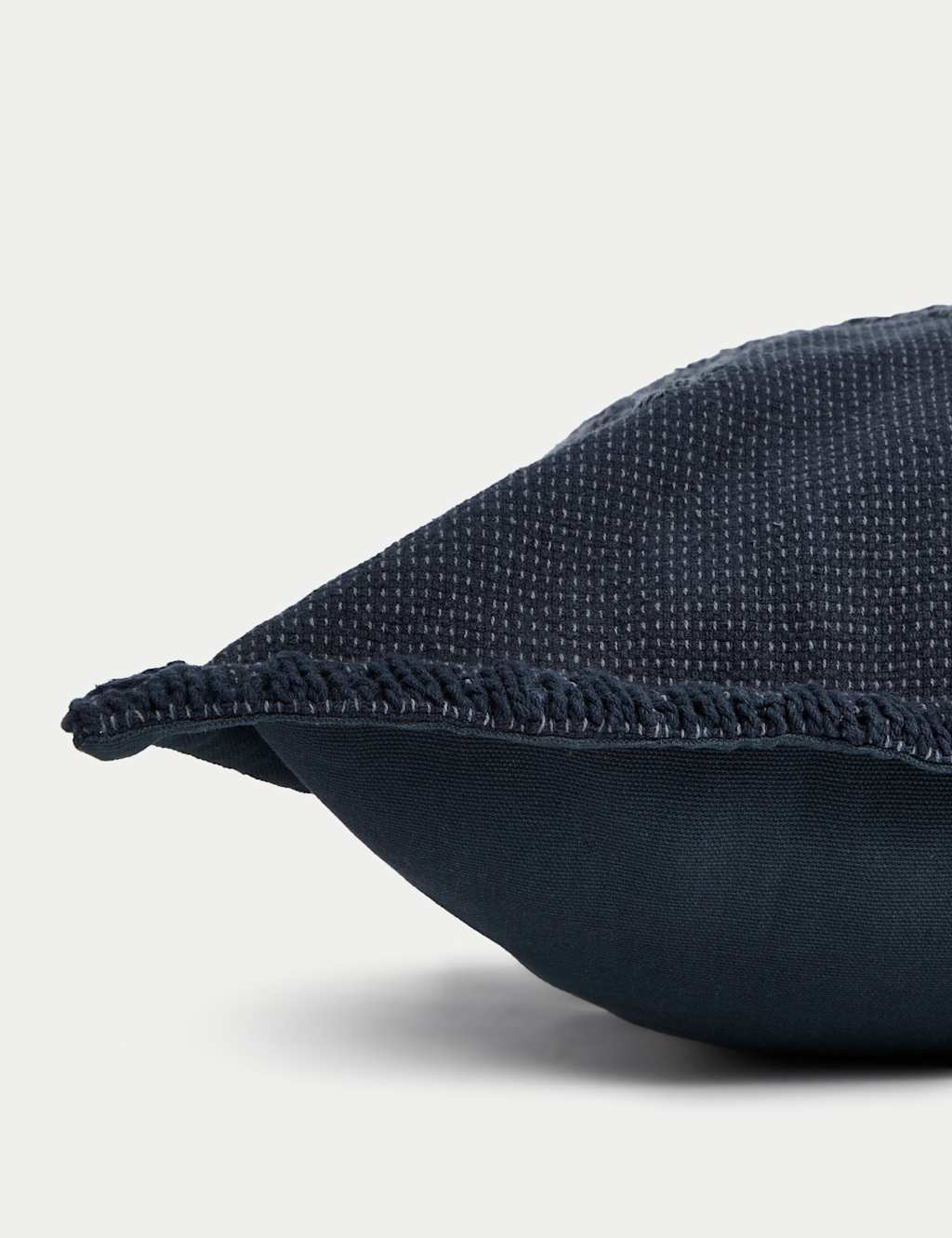 Pure Cotton Woven Bolster Cushion 2 of 5