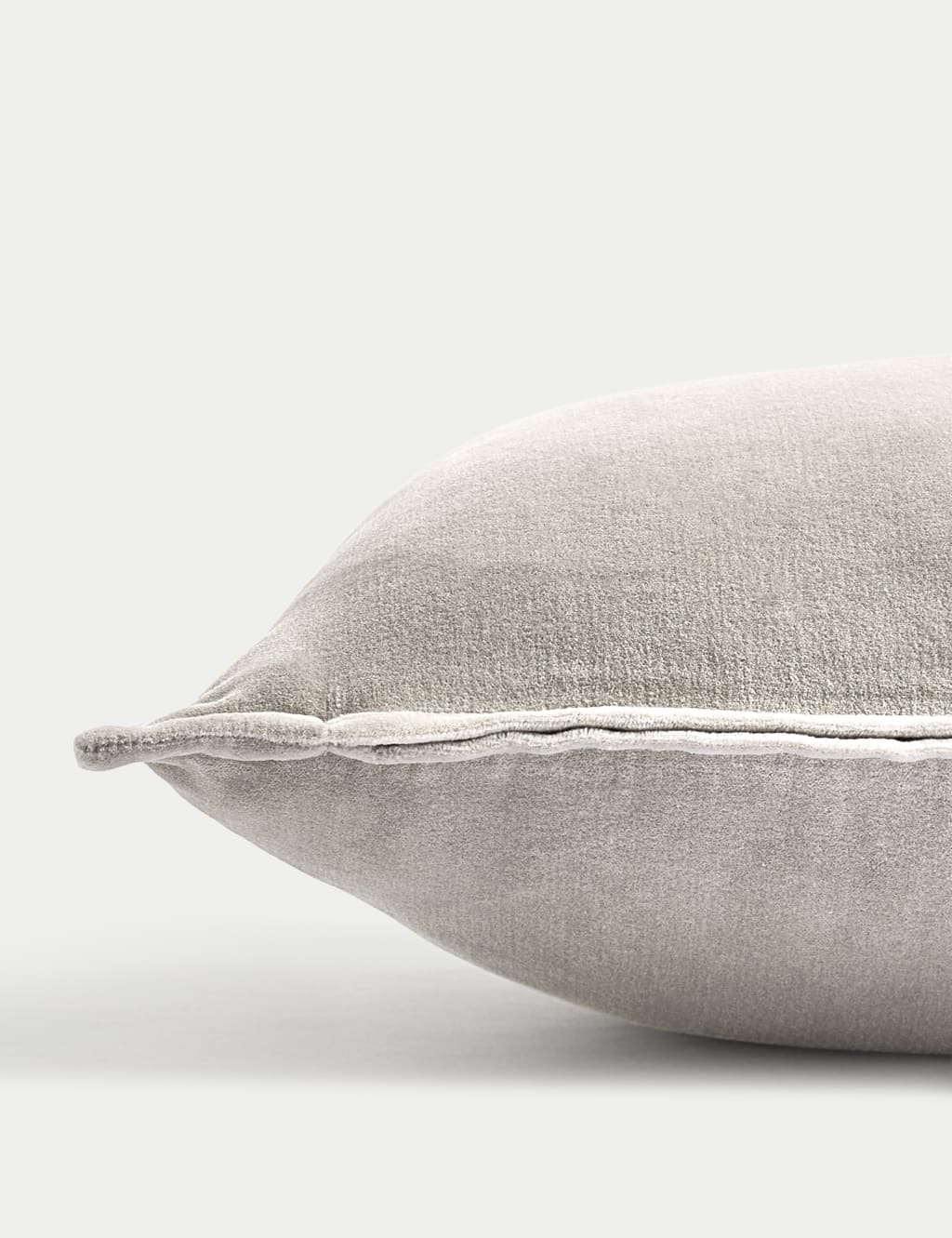 Pure Cotton Velvet Bolster Cushion 2 of 3