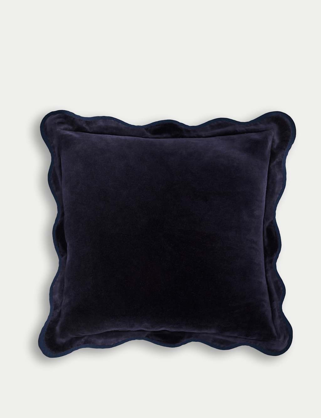 Velvet Scallop Cushion 1 of 3