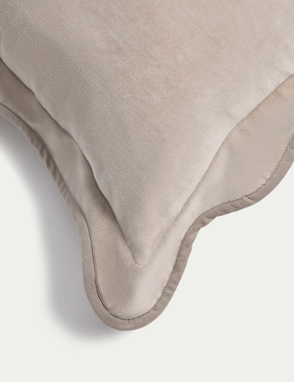 Velvet Scallop Cushion 3 of 3