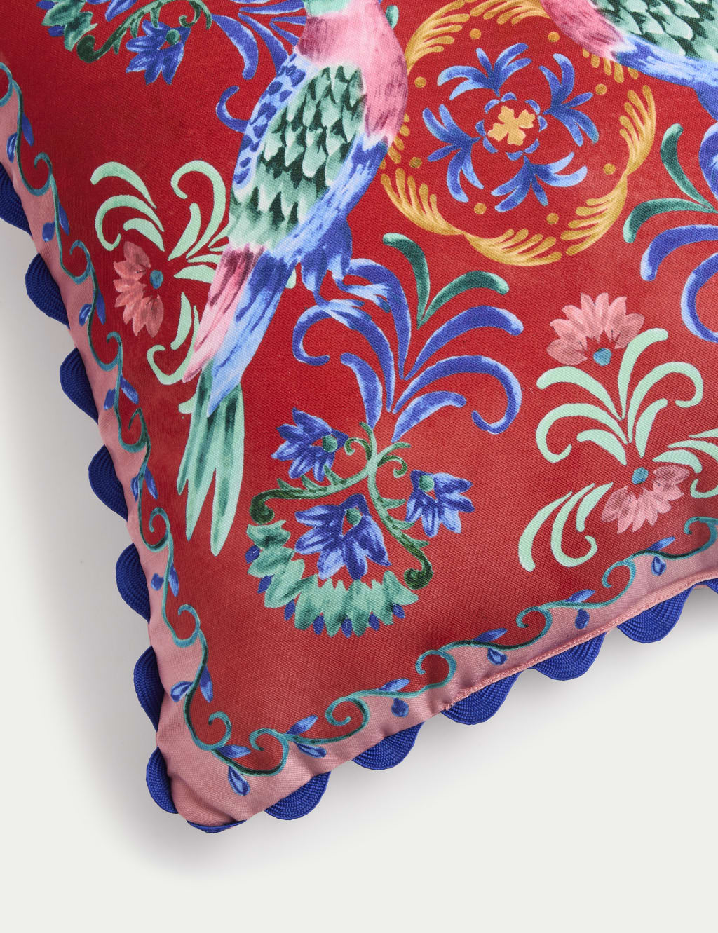 Set of 2 Bird Print Outdoor Cushions 3 of 4
