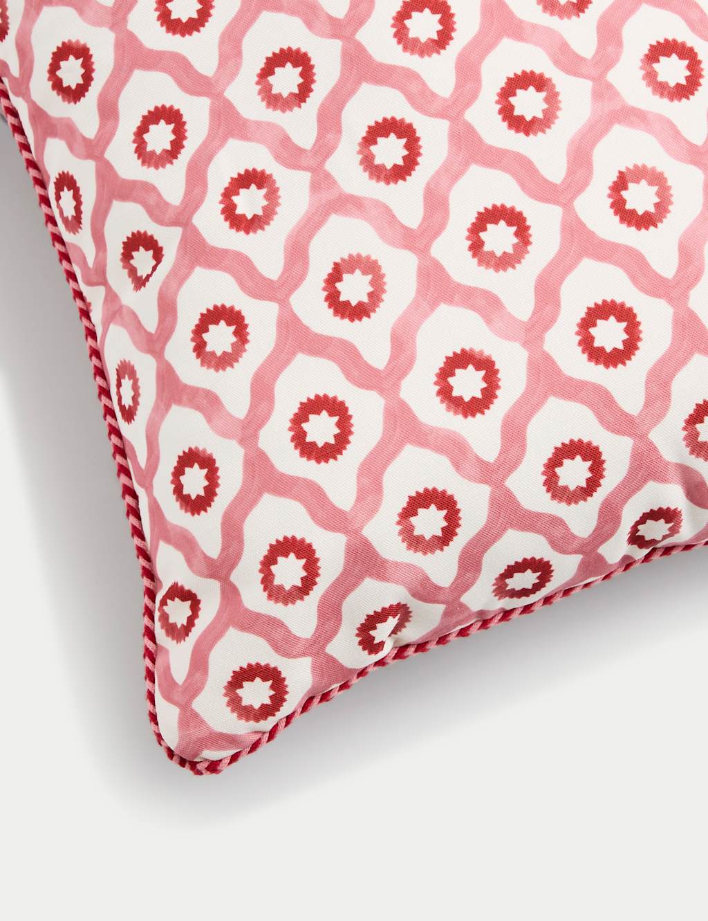 Set of 2 Geometric Outdoor Cushions 3 of 5