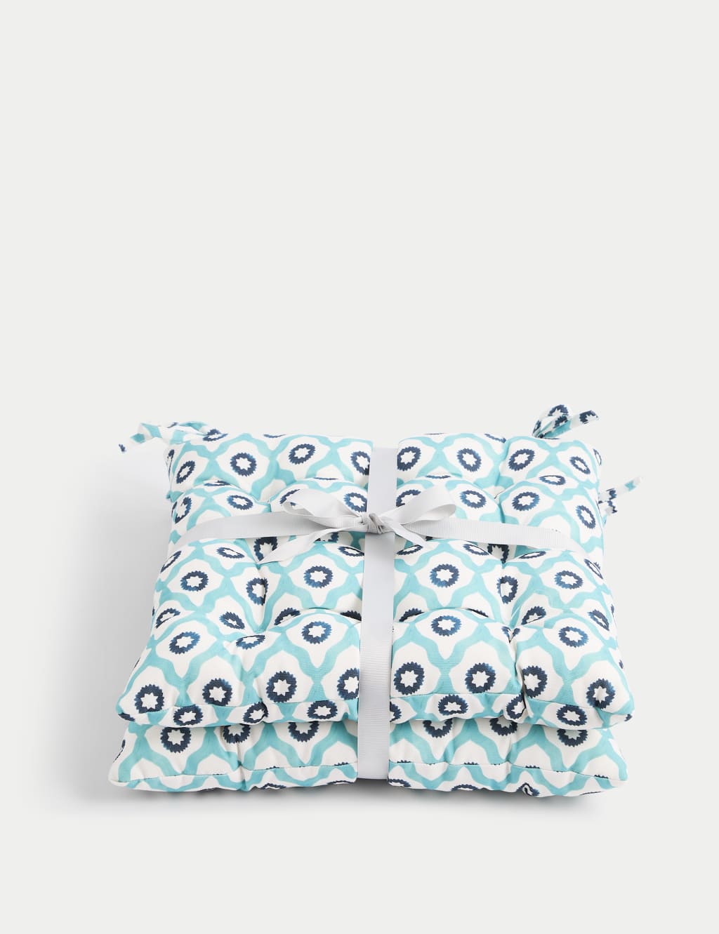 Set of 2 Geometric Outdoor Seat Pads 4 of 4