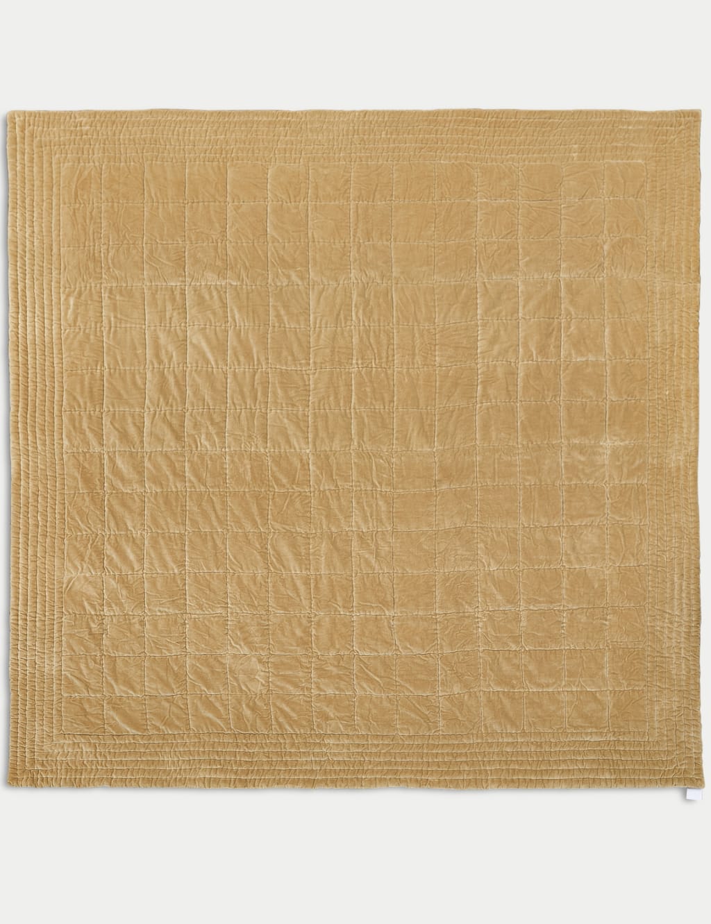 Cotton Velvet Quilted Bedspread 2 of 3