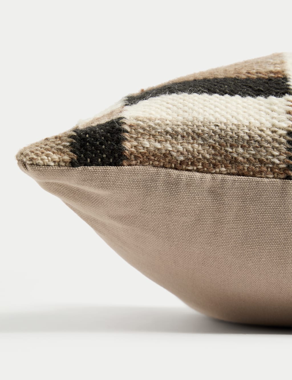 Wool Blend Geometric Cushion 2 of 5