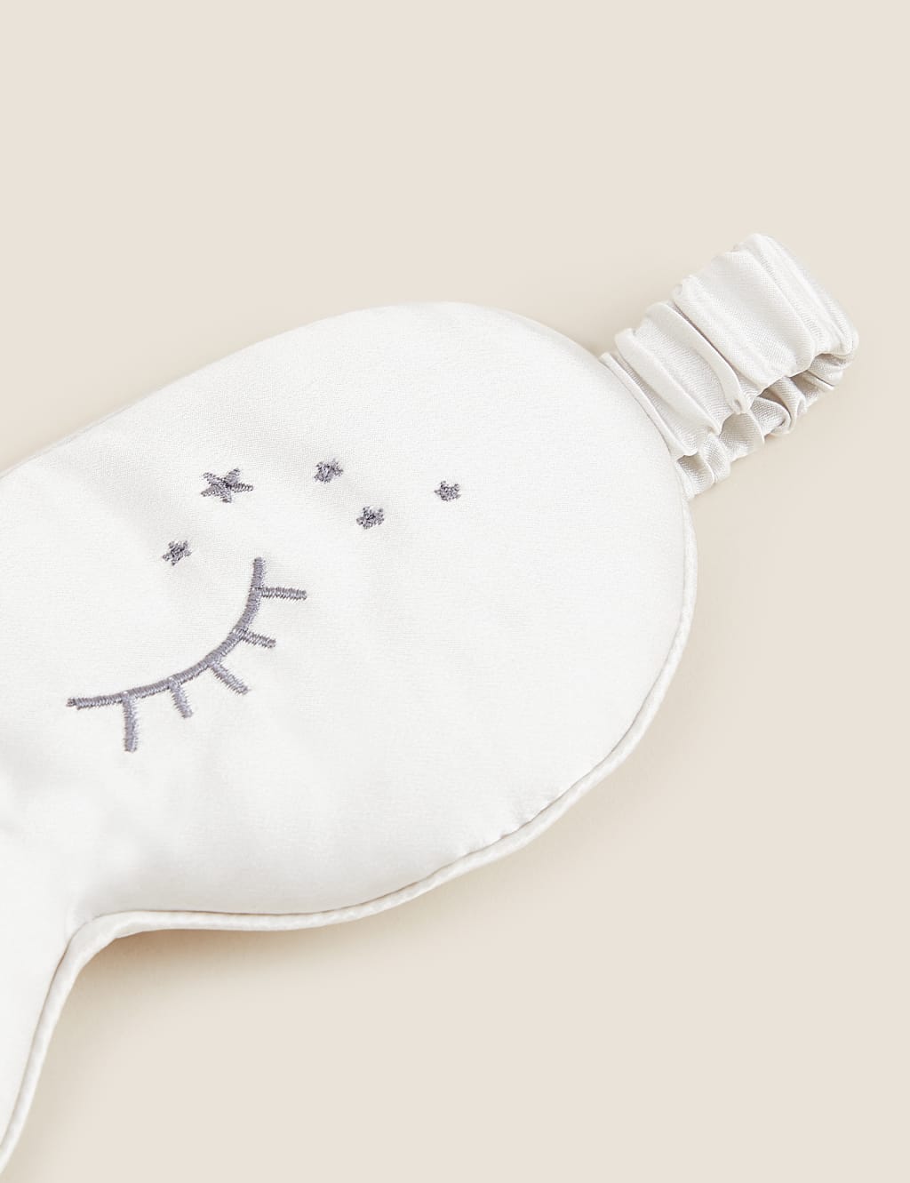 Silk Eyelash Embroidered Eye Mask 2 of 3