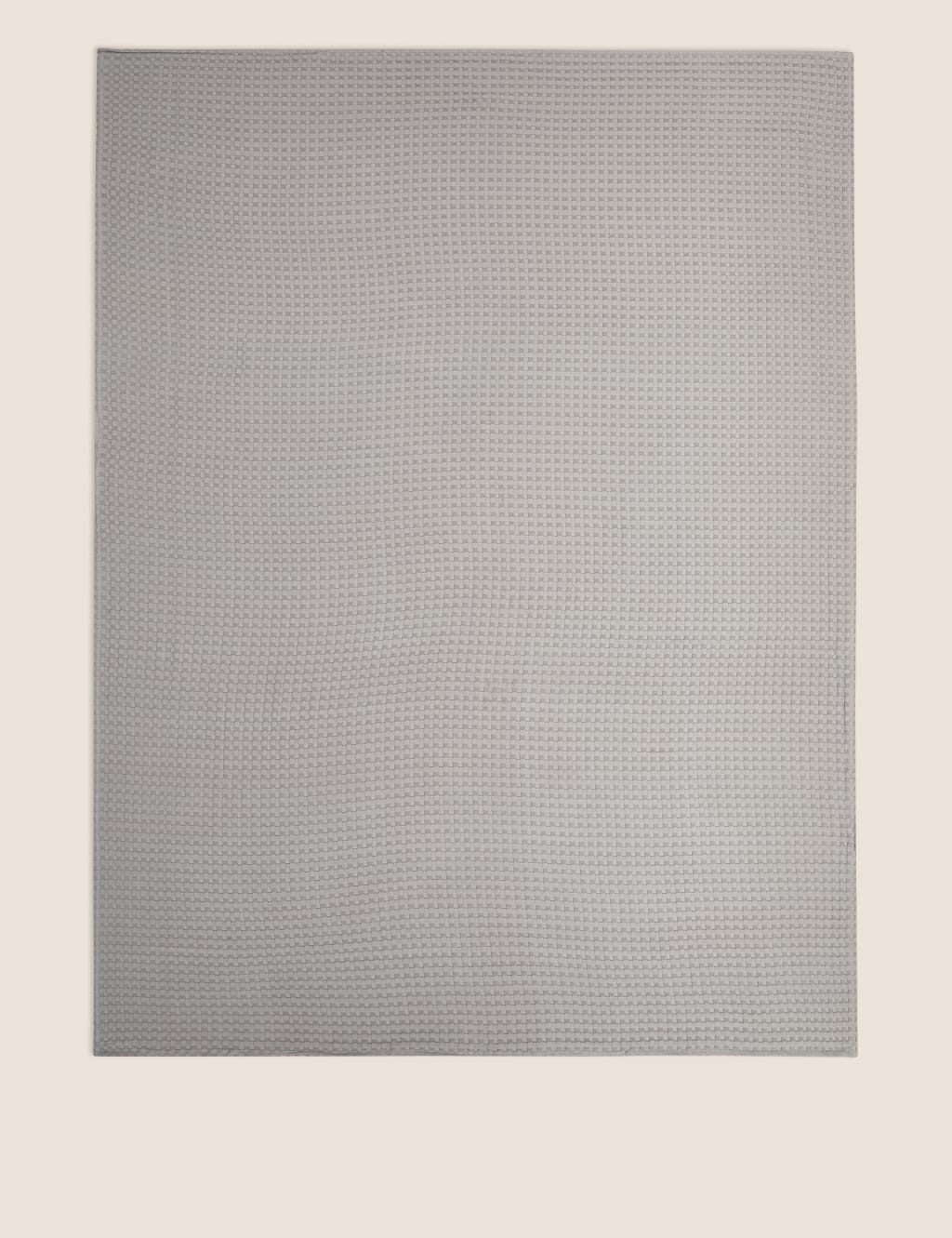 Pure Cotton Large Waffle Throw 4 of 6