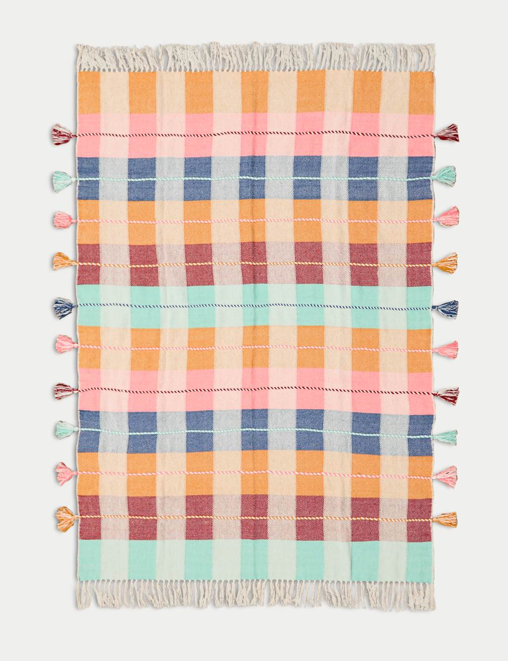 Pure Cotton Boho Large Throw 4 of 4