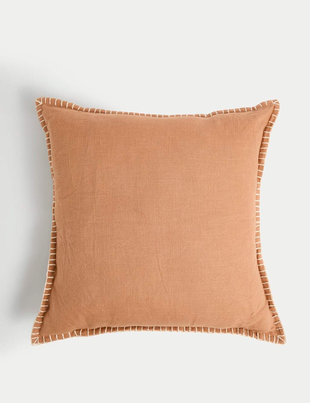 Pure Cotton Blanket Stitched Cushion 1 of 3