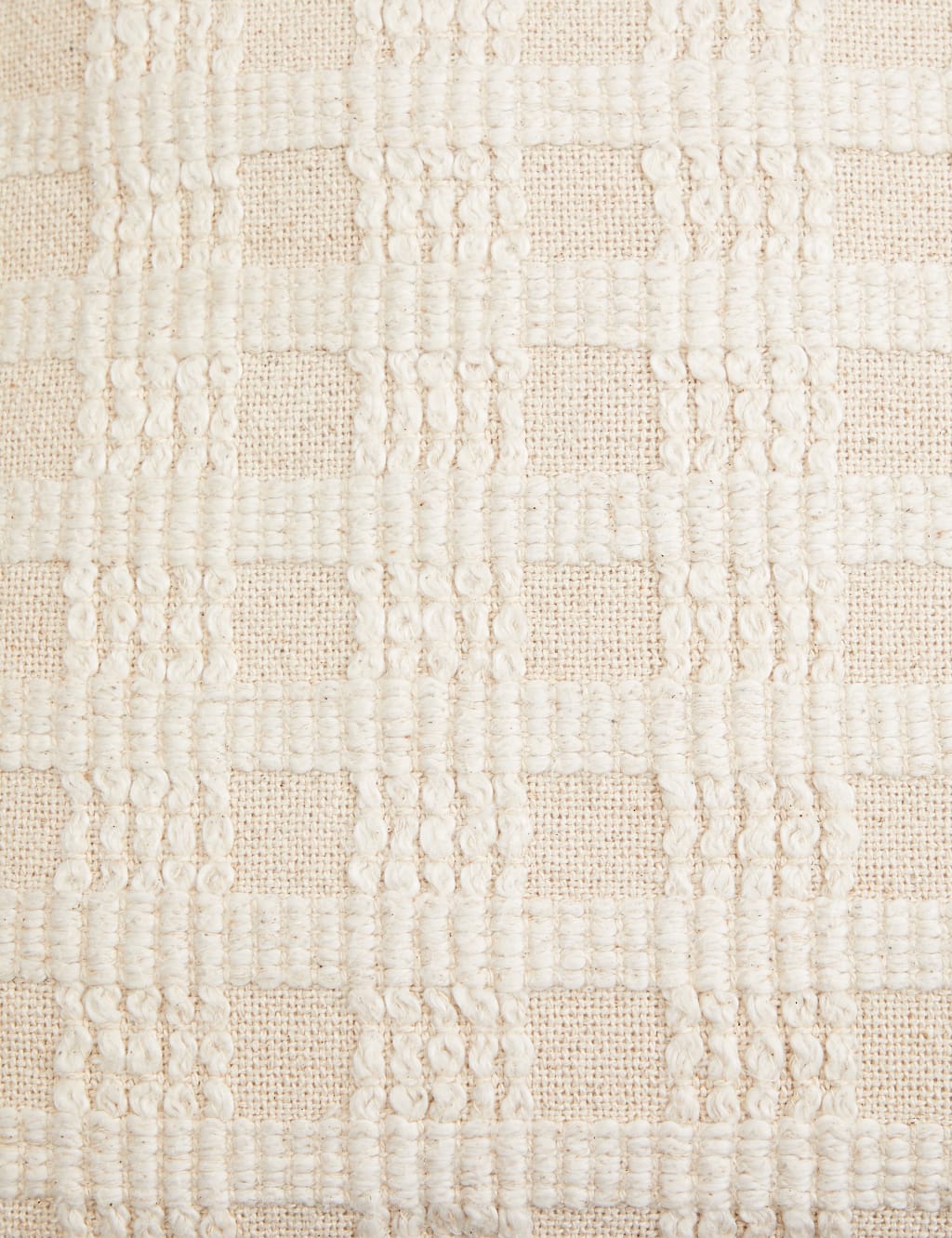 Pure Cotton Checked Cushion 5 of 8