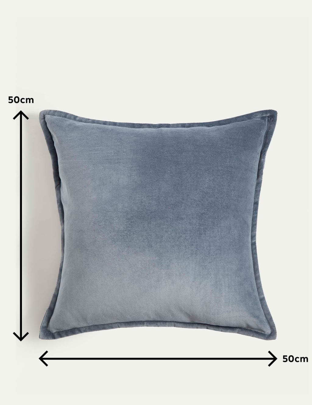 Pure Cotton Velvet Cushion 4 of 4