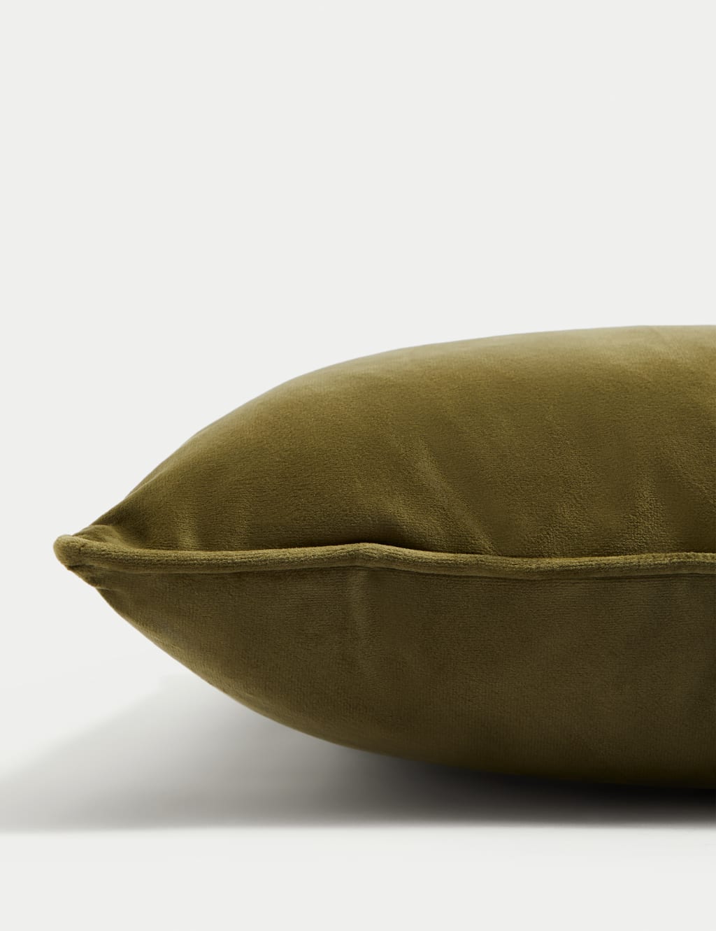 Velvet Piped Cushion 2 of 7