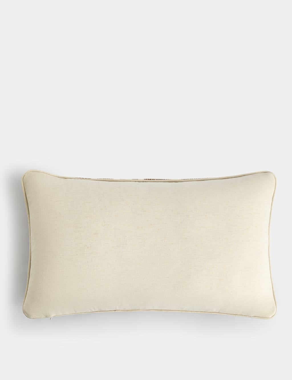Cotton Rich Checked Bolster Cushion 3 of 5