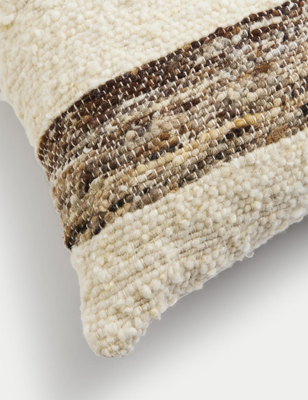 Wool Rich Woven Textured Cushion 4 of 4