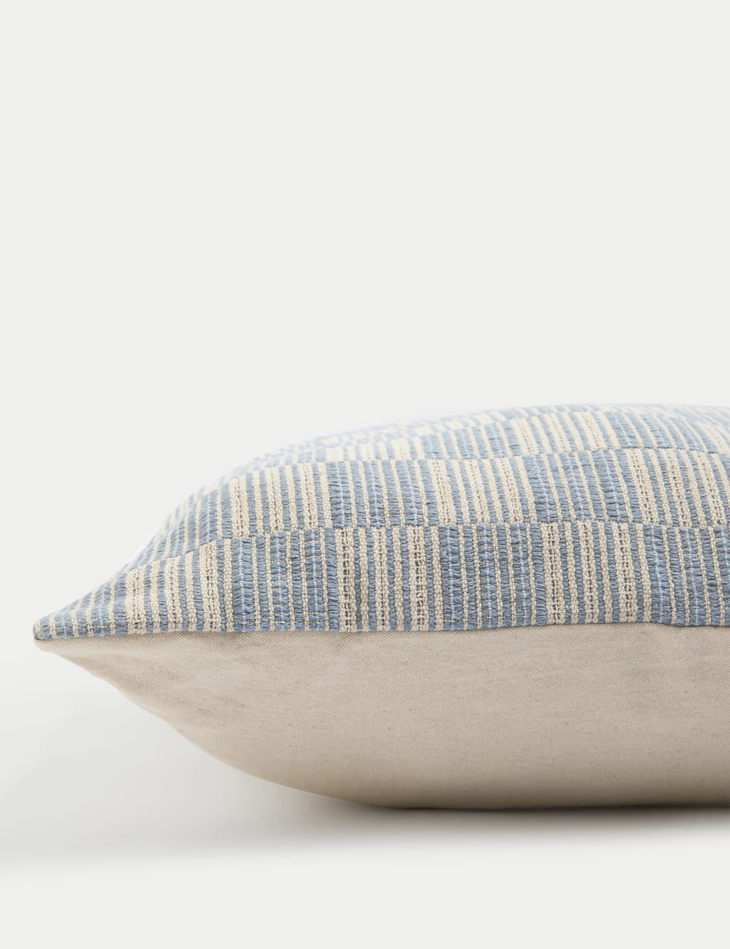 Cotton Blend Geometric Woven Cushion 2 of 4