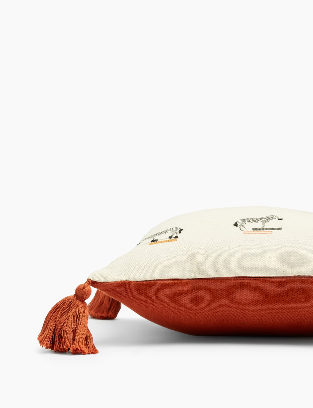 Alexa Pure Cotton Zebra Cushion 4 of 5