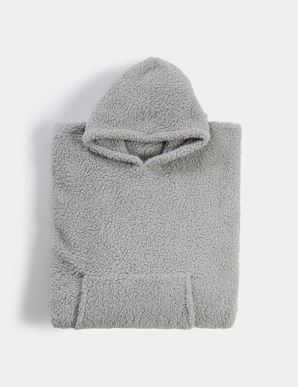 Teddy Fleece Hooded Blanket The M S Snuggle M S