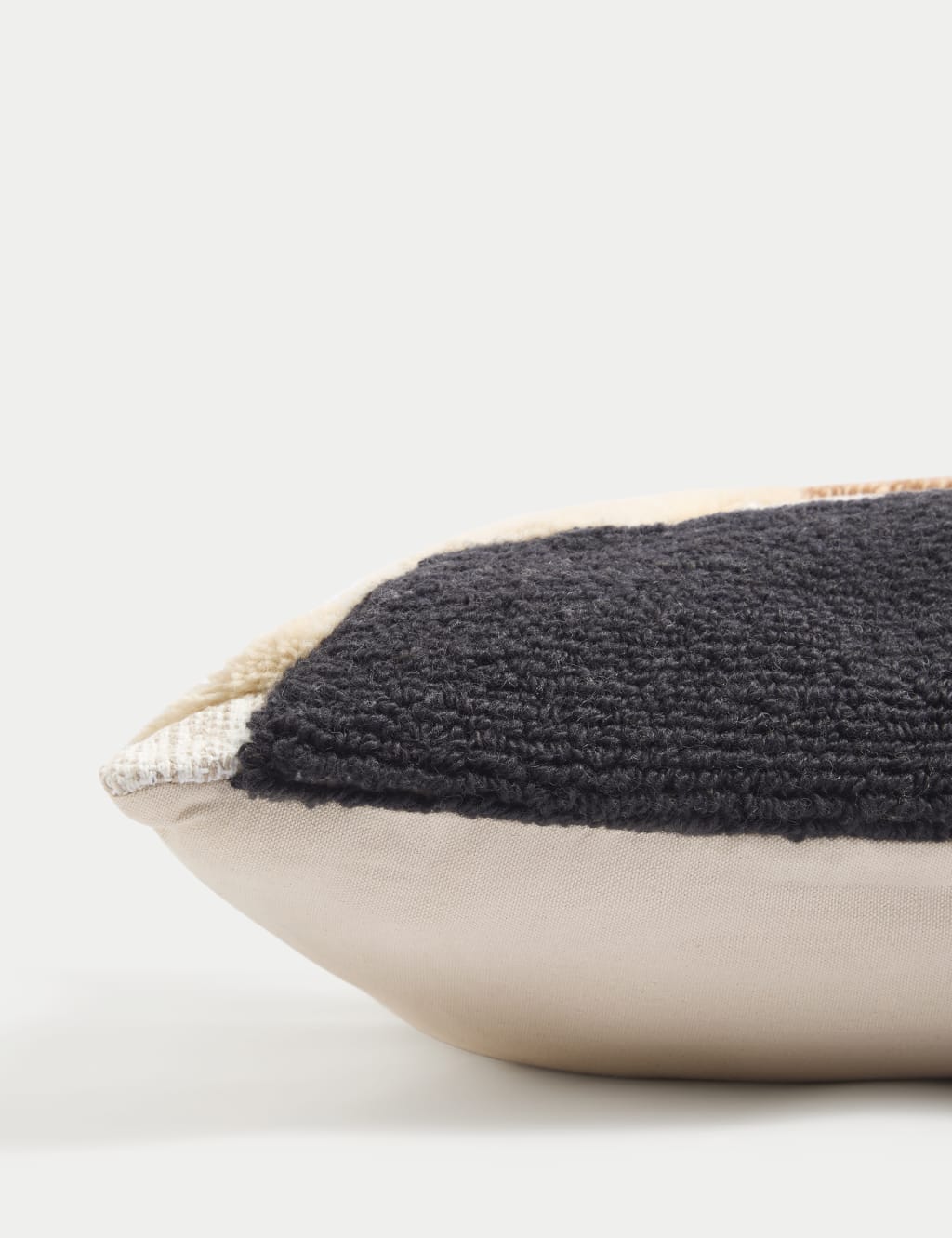 Wool Blend Abstract Geometric Cushion 2 of 5