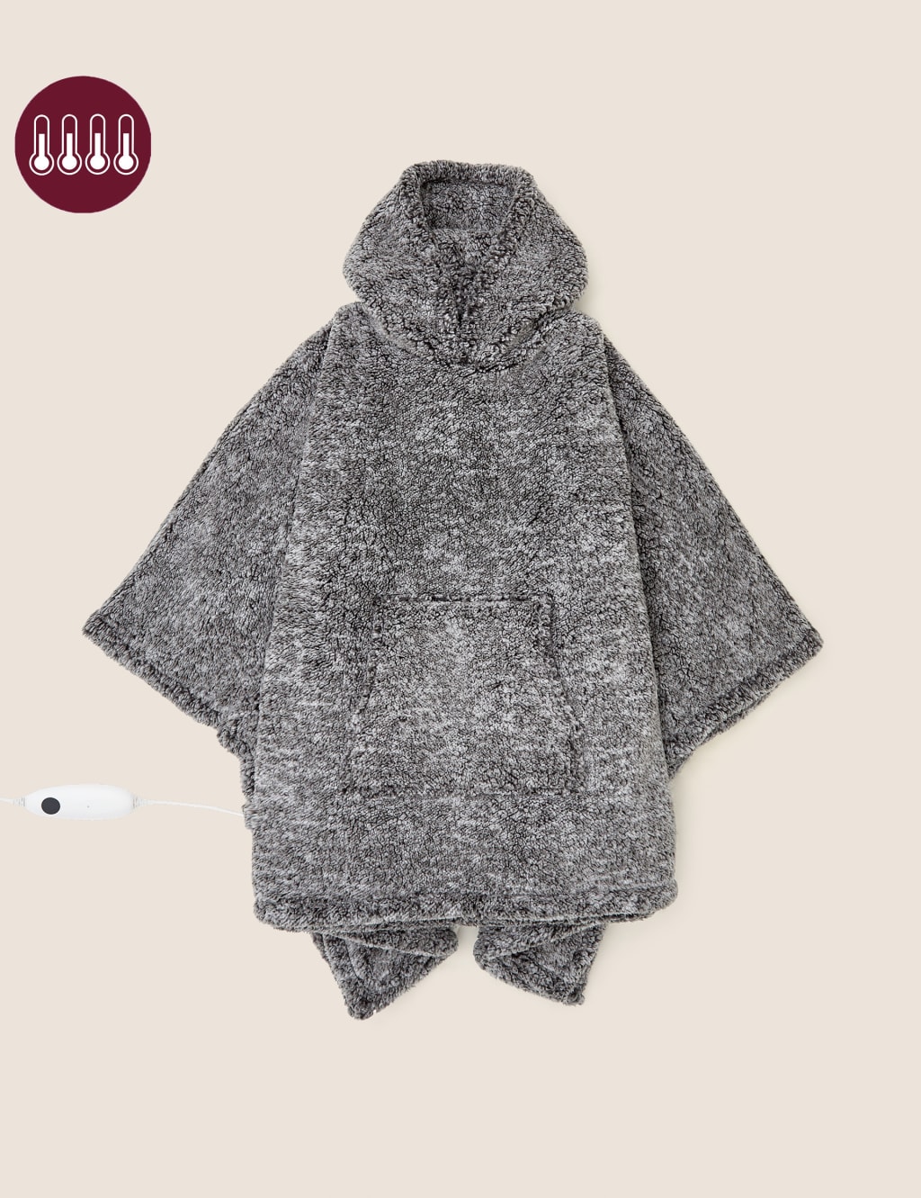 Blanket hooded top