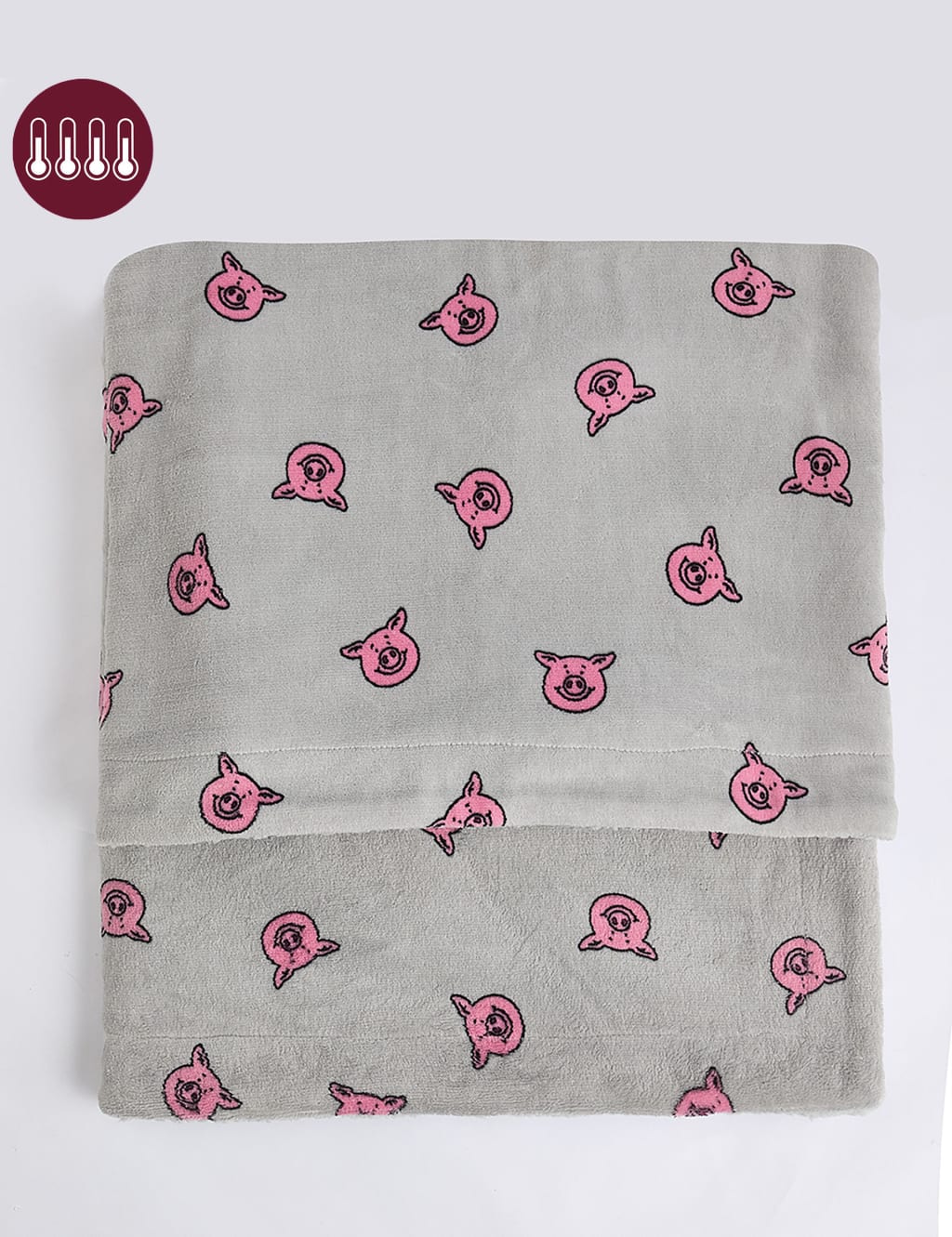 Percy Pig Borg Fleece Throw Percy Pig M S