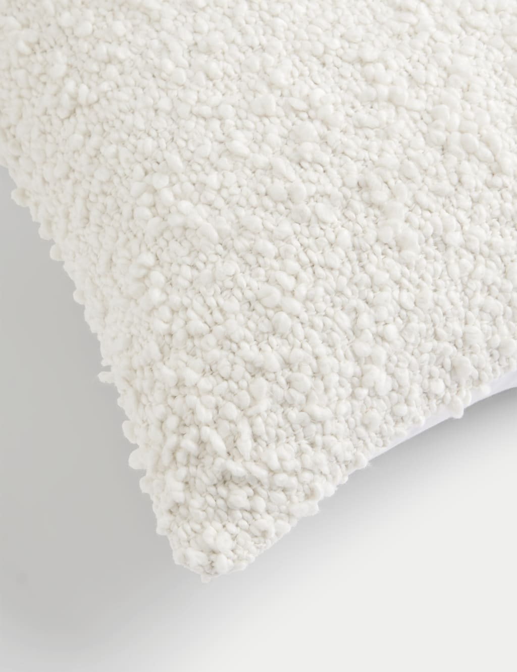Pure Cotton Boucle Bolster Cushion 4 of 5