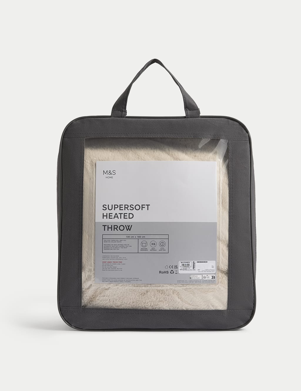 Heated throws from m&s hotsell
