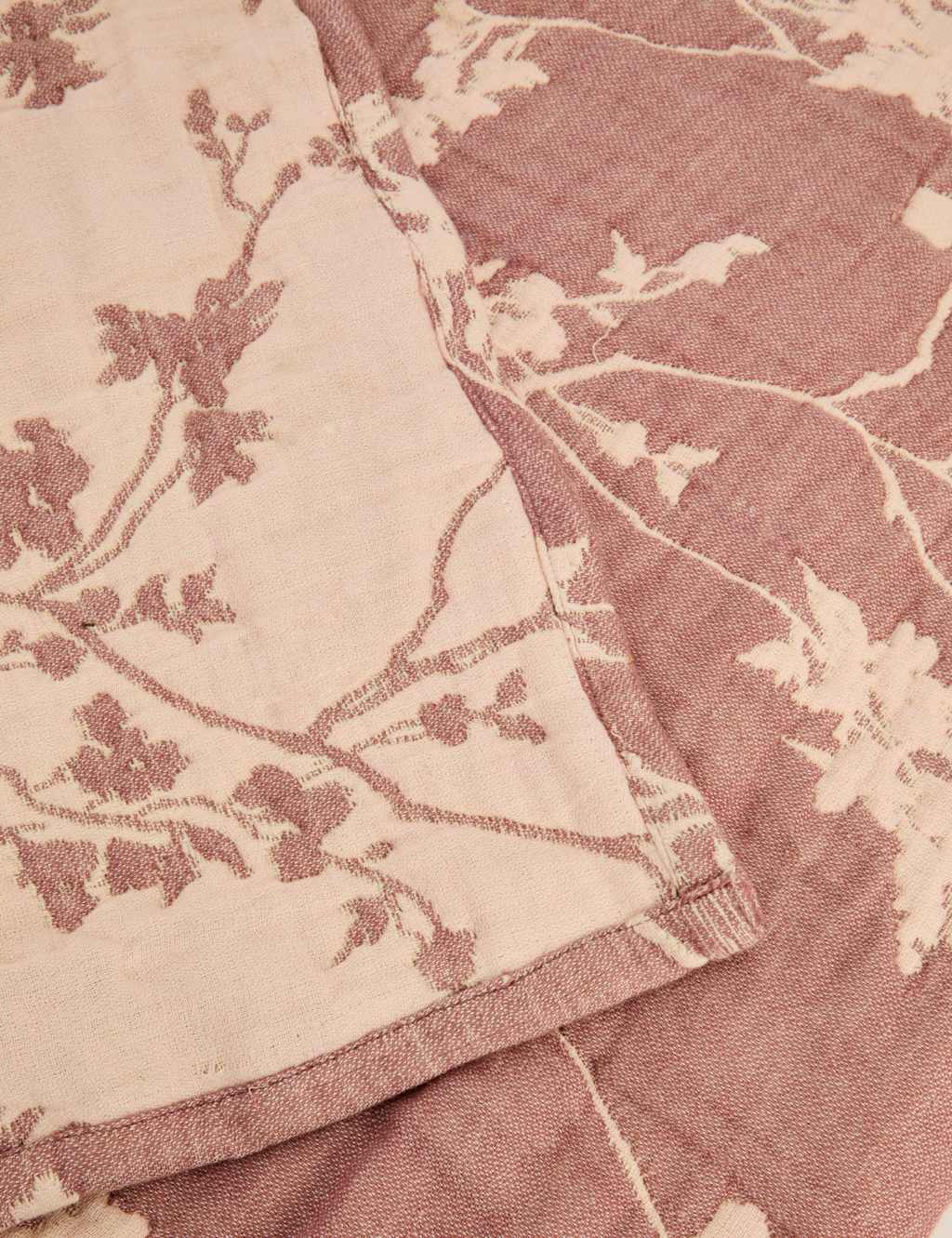 Pure Cotton Gauze Cherry Blossom Bedspread 2 of 3