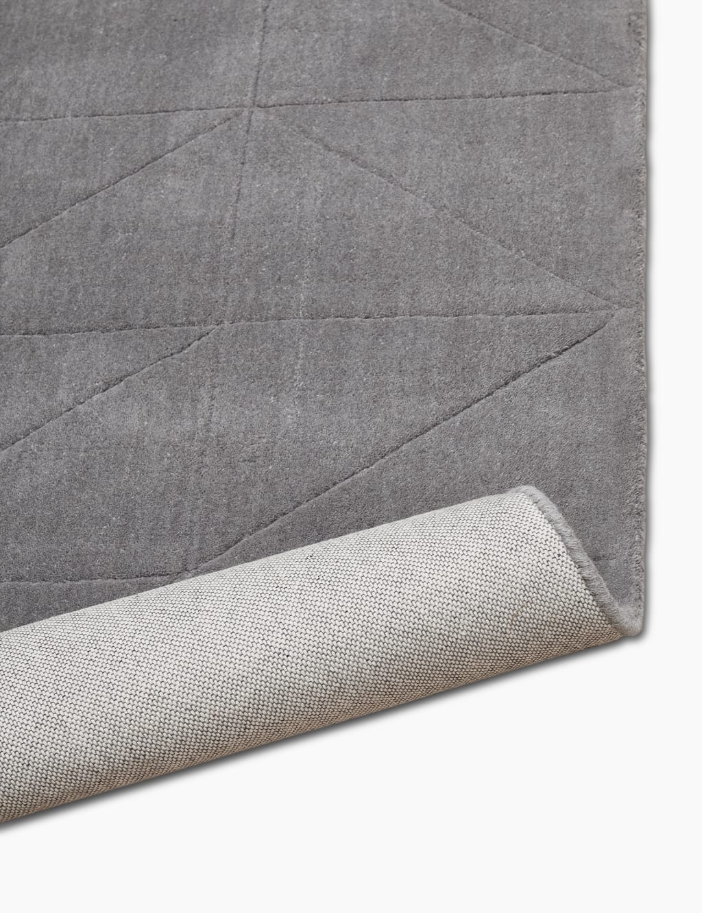 Seb Pure Wool Geometric Rug 4 of 4
