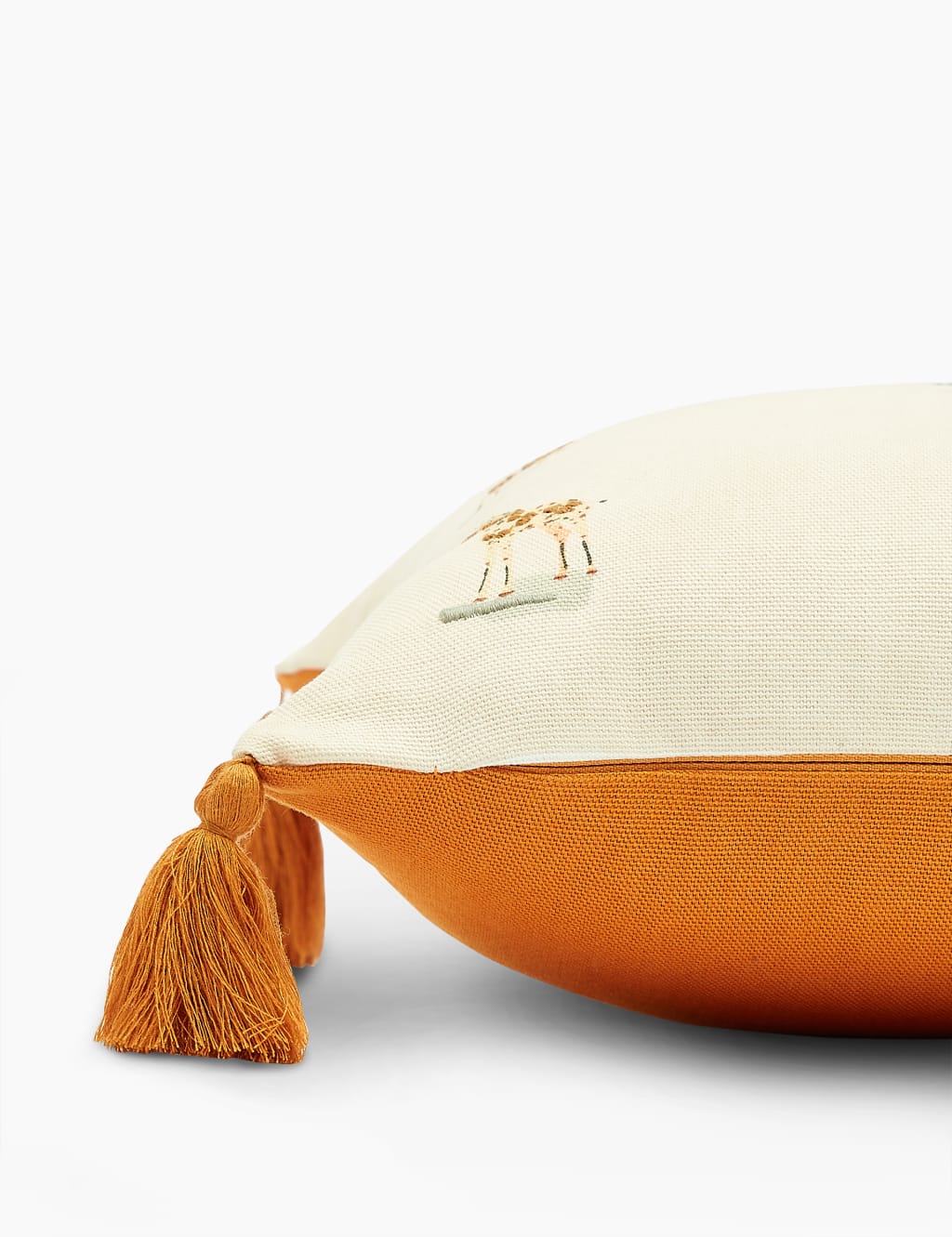 Pure Cotton Mini Embroidered Cushion 4 of 5