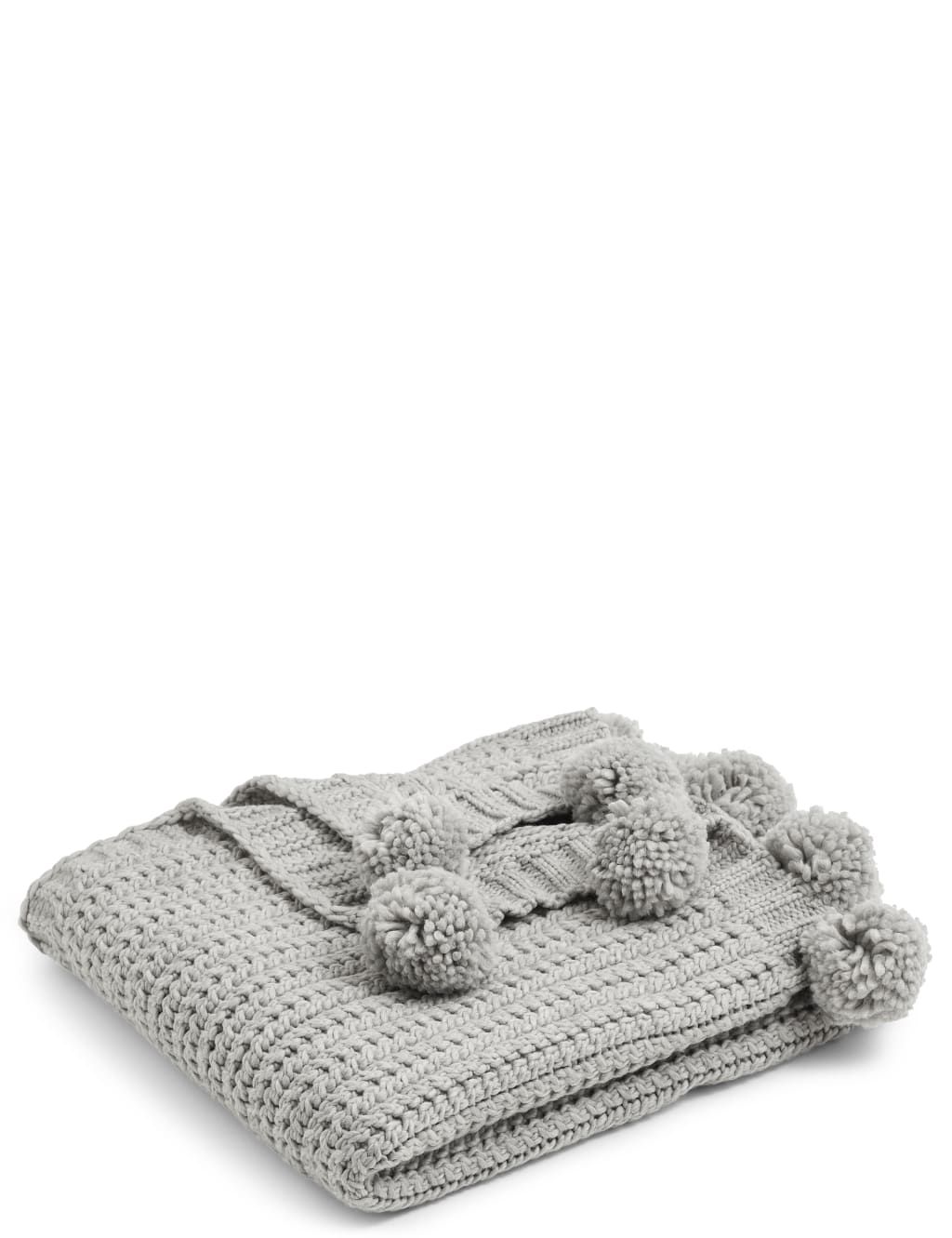 Chunky Pom Pom Throw M S