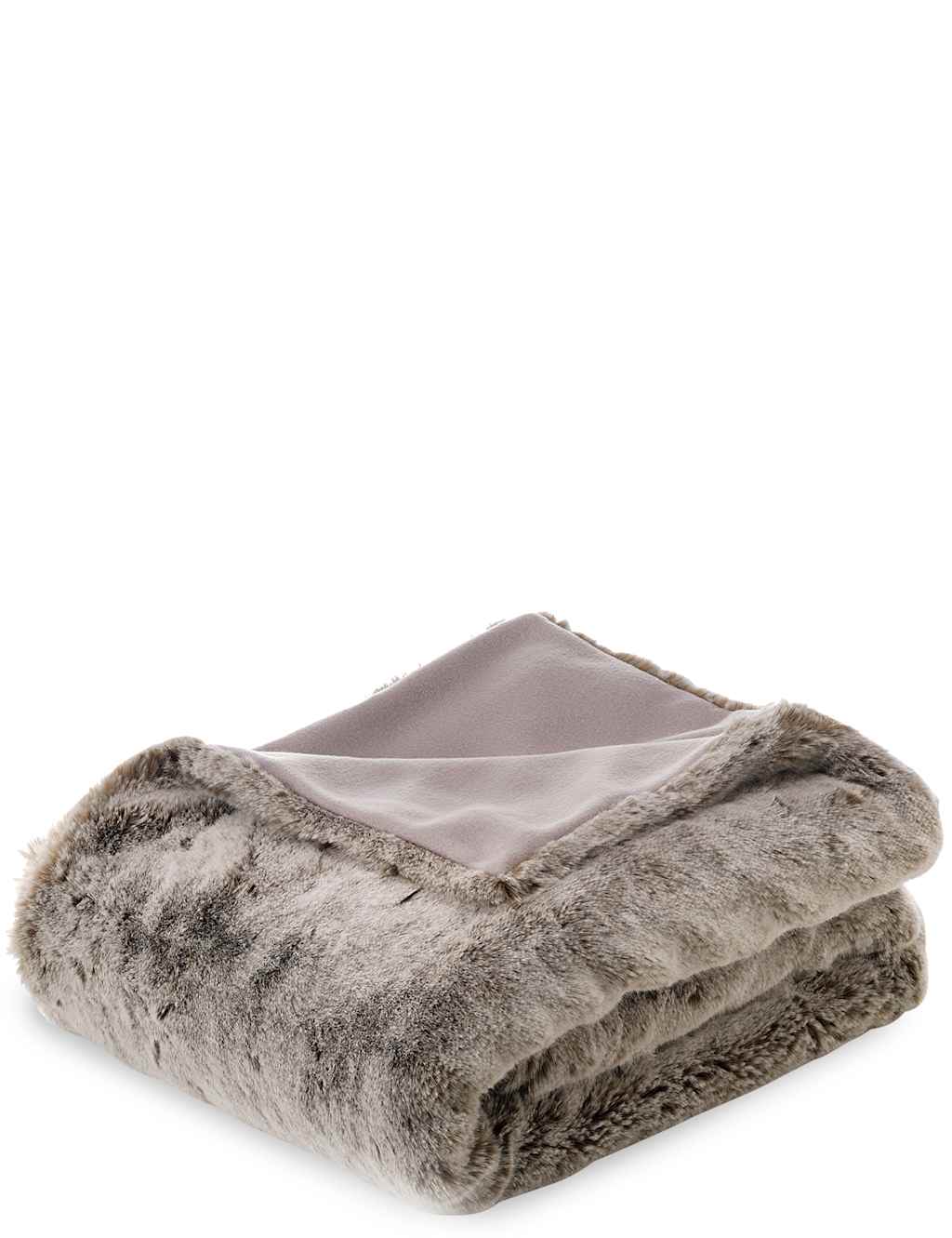 Faux Fur Throw 1 of 4