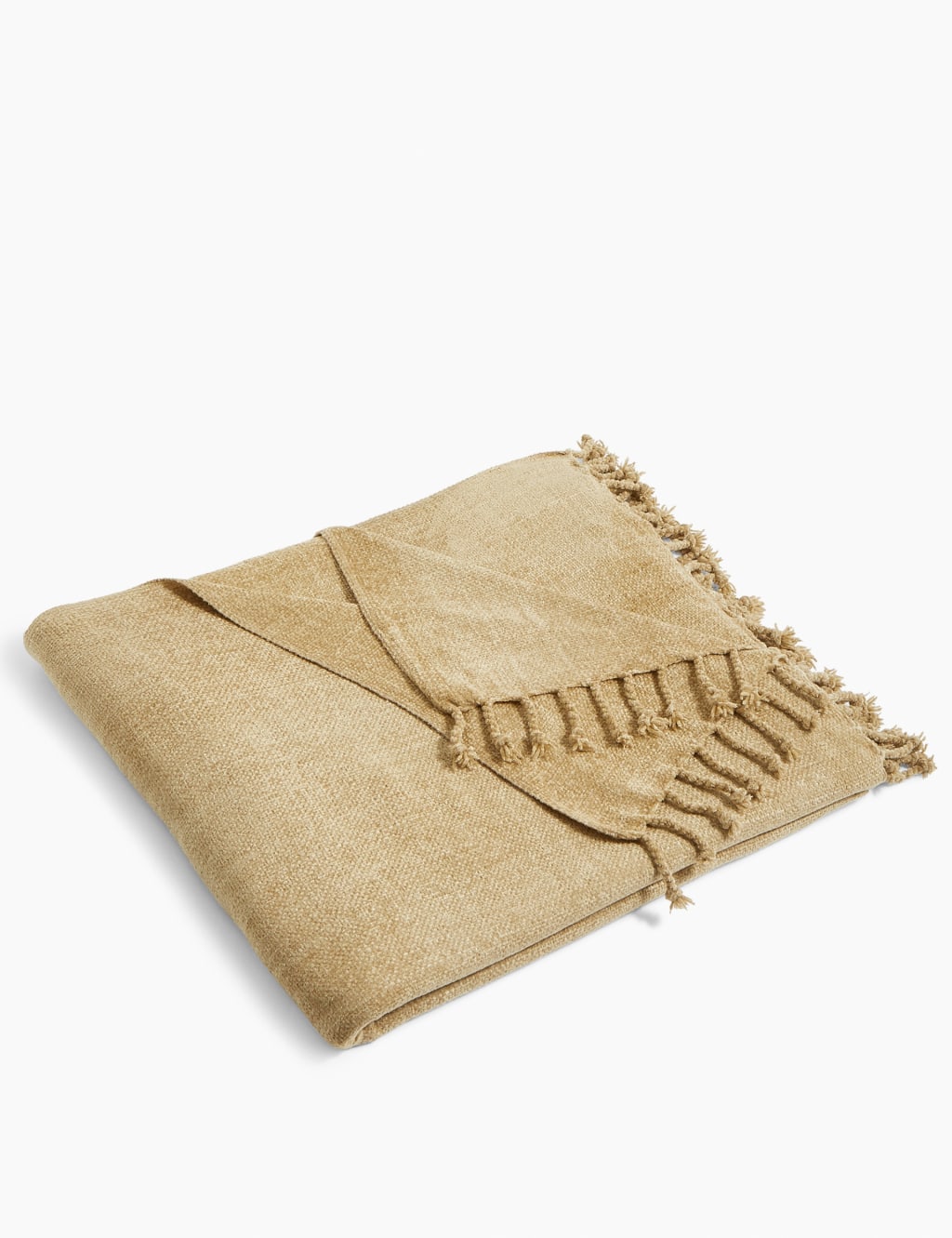 Gold chenille throw outlet