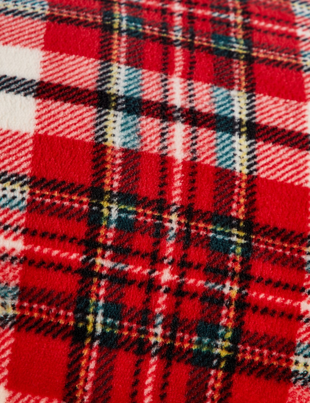Fleece Checked Throw 6 of 6