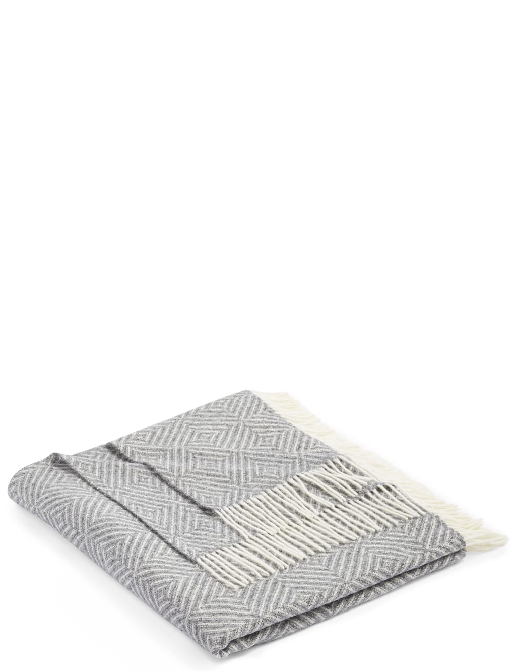 White sparkle throw shop