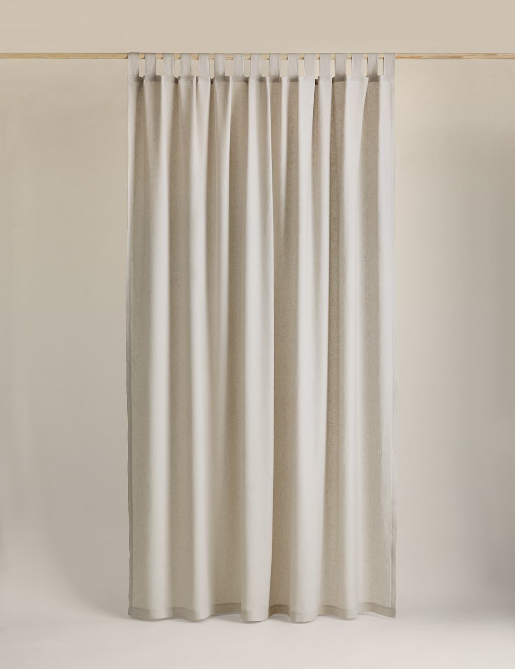 Sheer Linen Tab Top Curtains 3 of 4