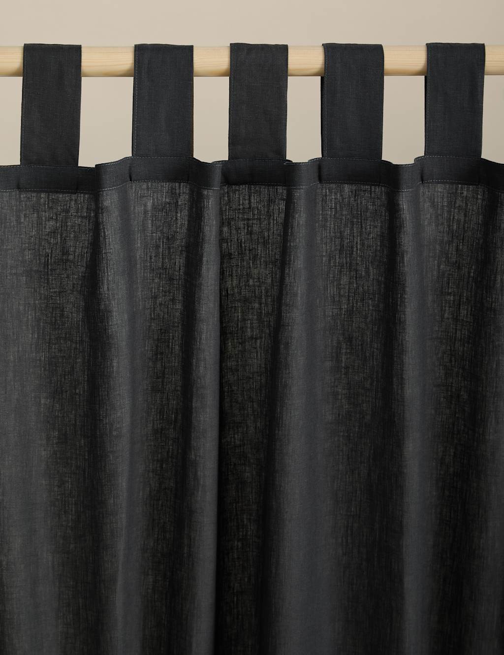 Sheer Linen Tab Top Curtains 2 of 4